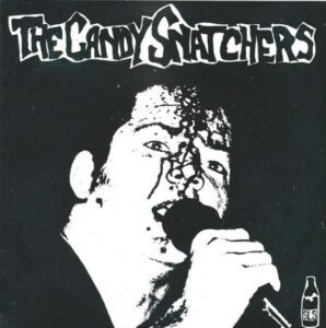 The Candy Snatchers poster in black and white