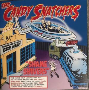 The candy snatcher, The Shame Shivers album poster